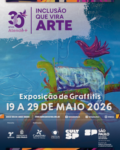 Exposição de grafite celebra os 30 anos