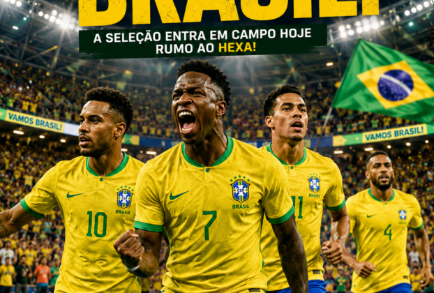 Brasil entra em campo hoje 19/06/2026