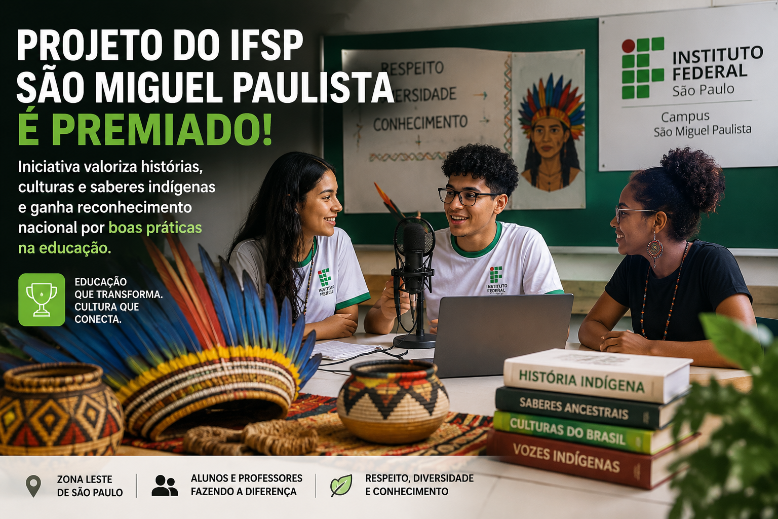 Projeto do IFSP São Miguel Paulista é Premiado