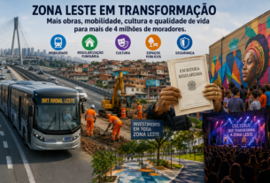 Zona Leste entra em nova fase de desenvolvimento e recebe investimentos históricos