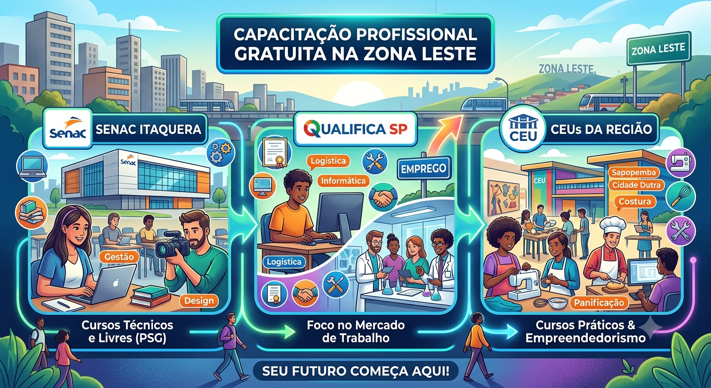 Capacitação 100% Gratuita