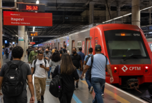 Linhas de trem em São Paulo voltam a operar normalmente após paralisação e incêndio em composição