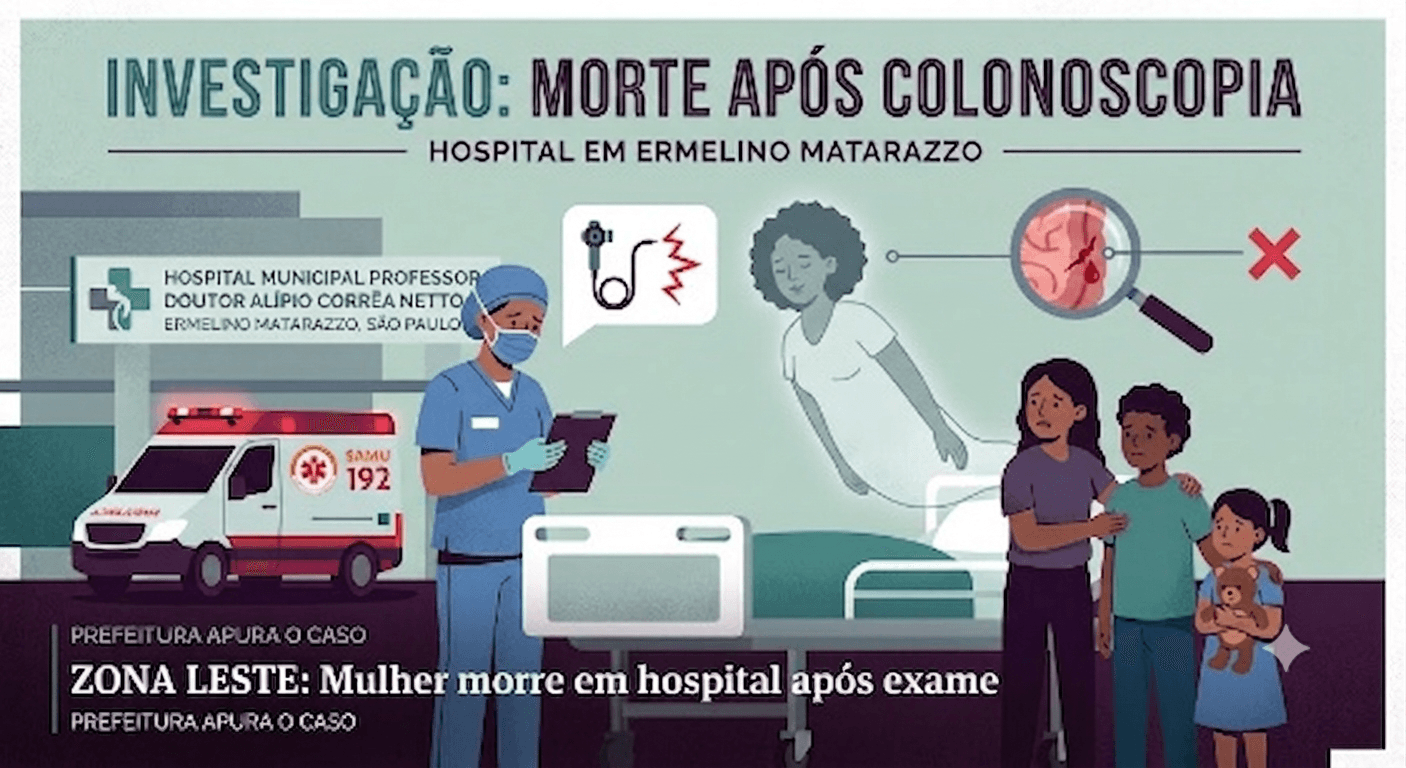 Mulher de 41 anos morre após ter intestino perfurado