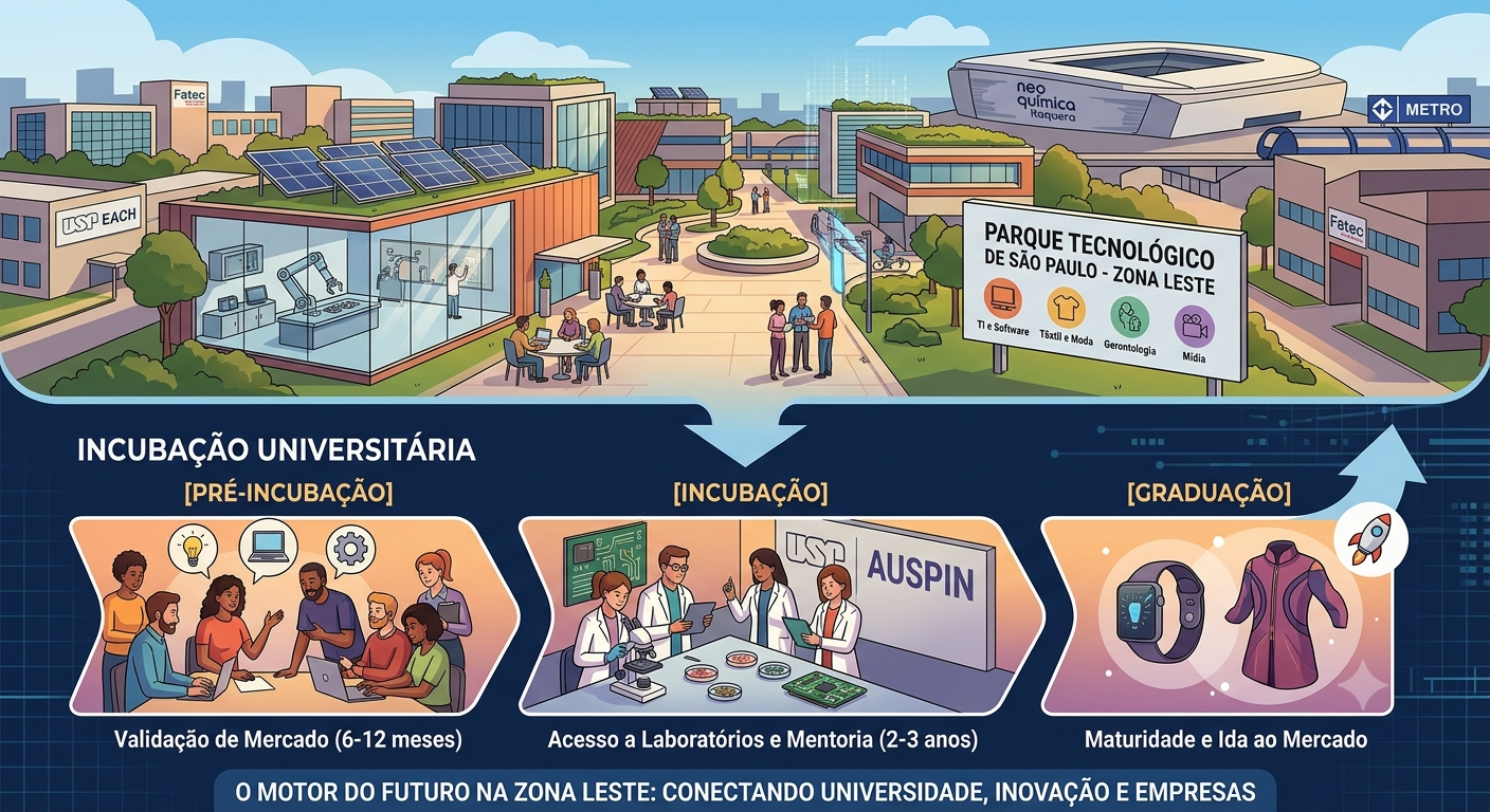 O Ecossistema de Inovação na Zona Leste