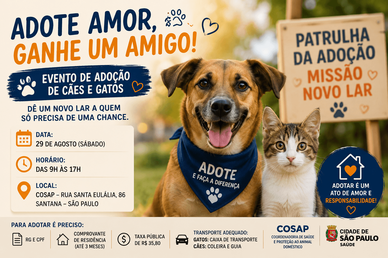 Adoção de cães
