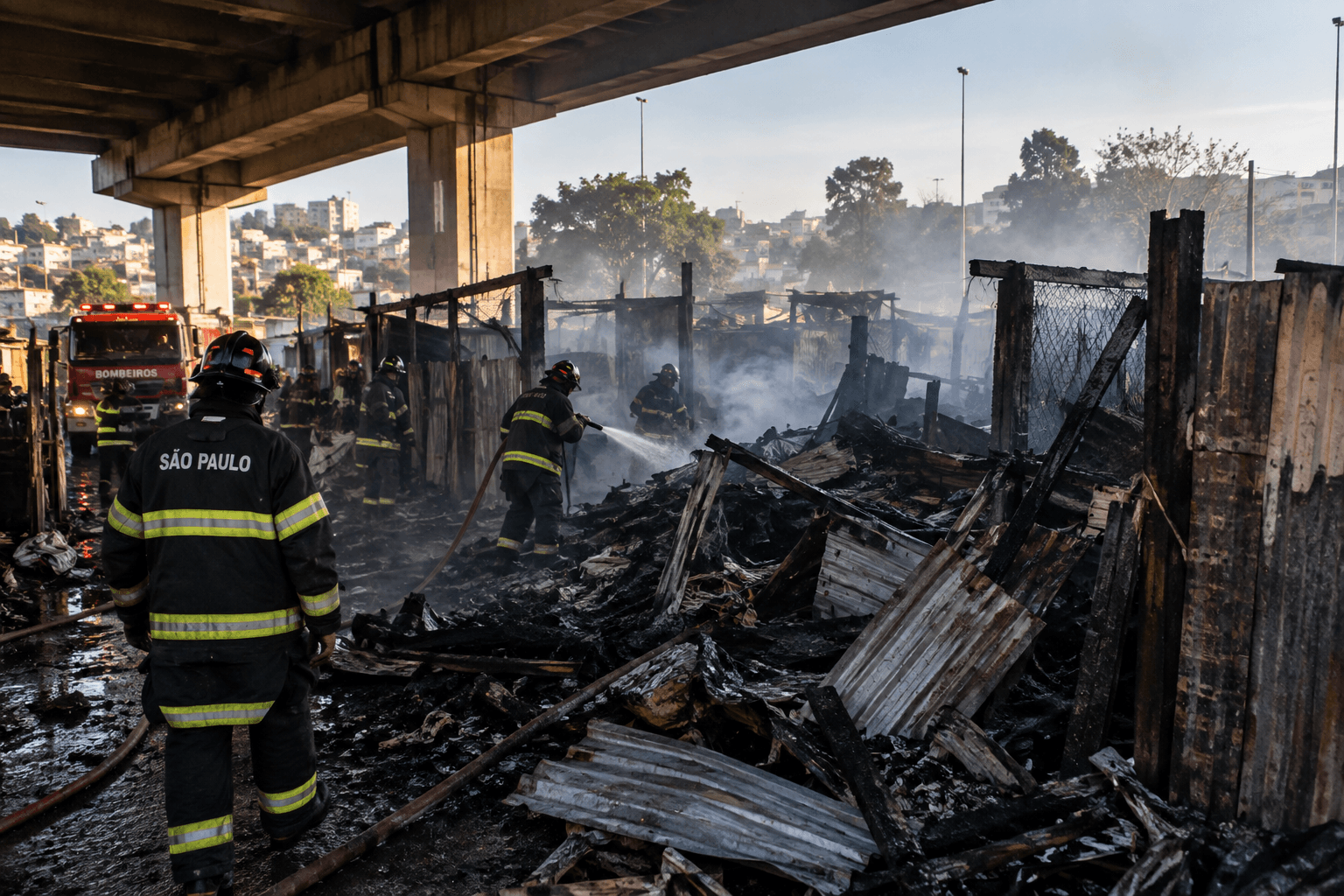 Incêndio na Penha