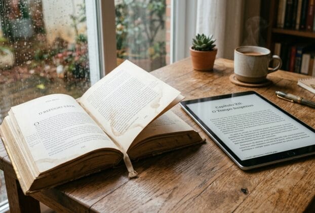 O Livro, a Tela e o Cheiro do Tempo