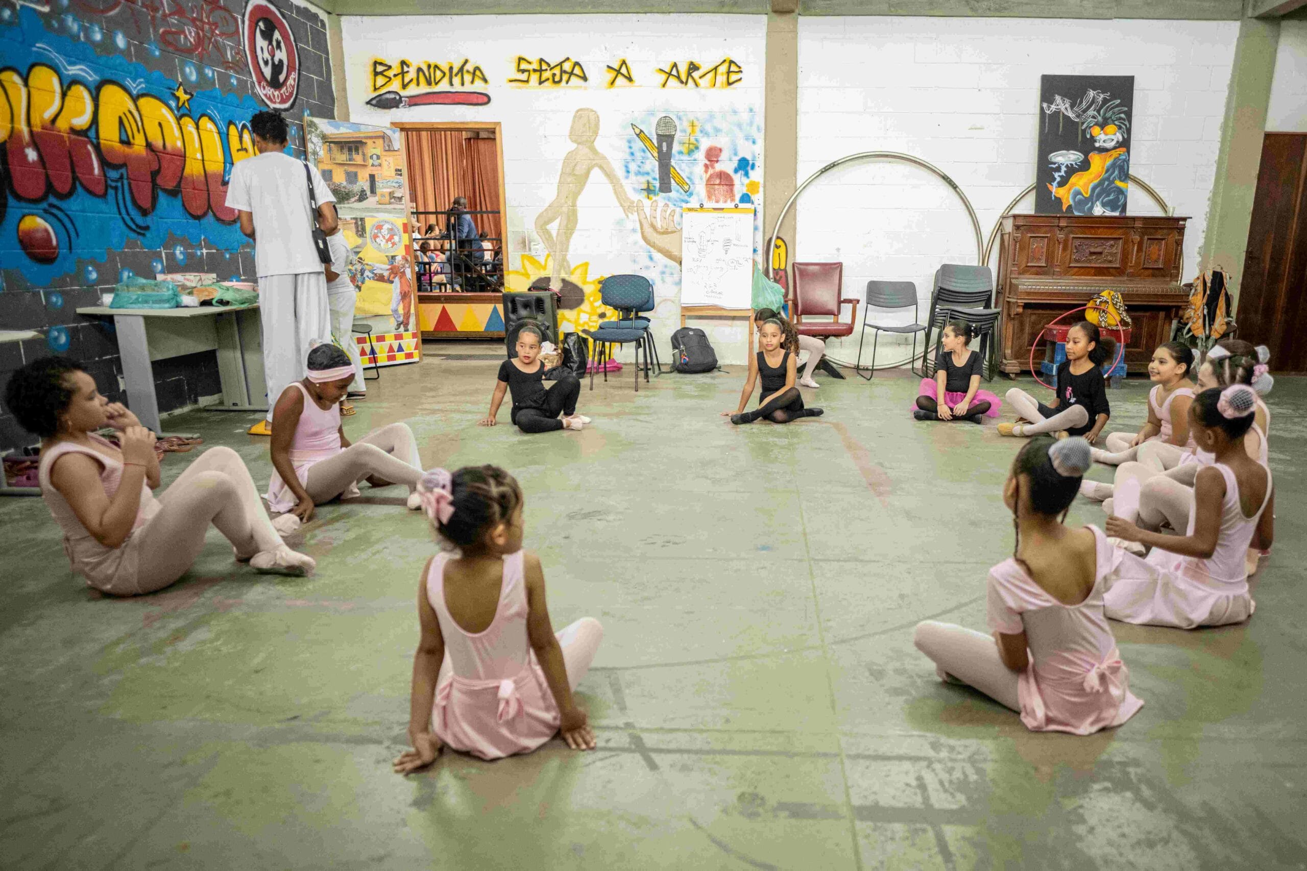 Oficina de Ballet - Foto de Ricardo Avellar