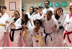 Taekwondo inclusivo Vila Prudente