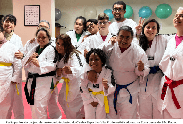 Taekwondo inclusivo Vila Prudente