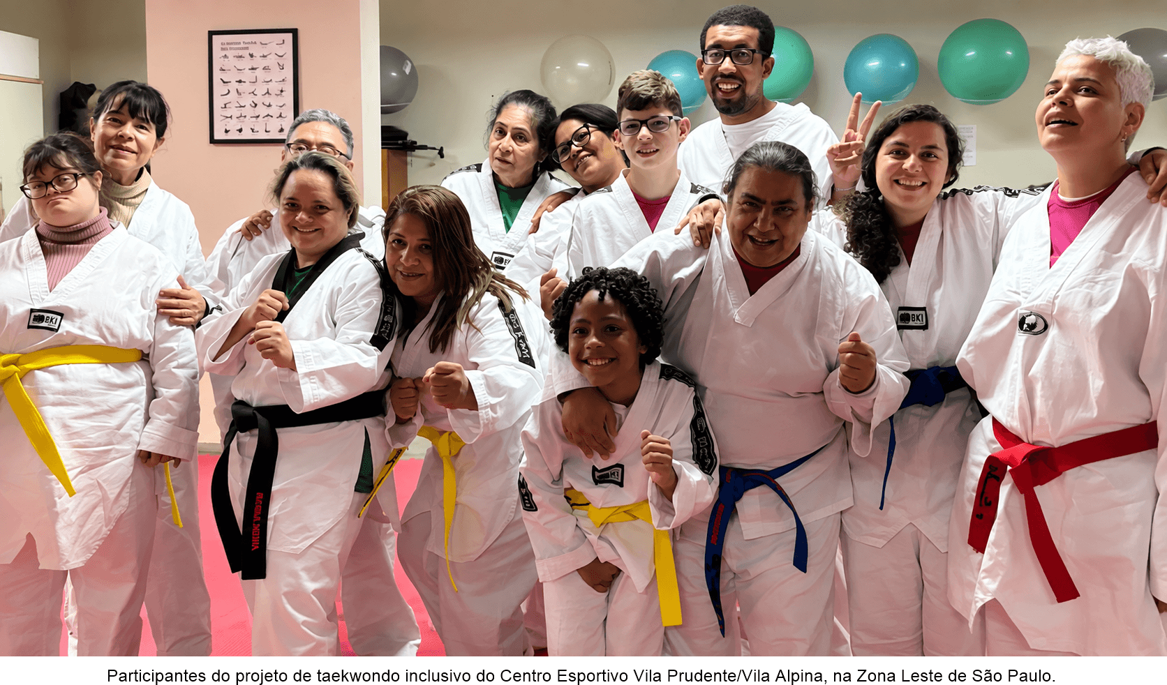 Taekwondo inclusivo Vila Prudente